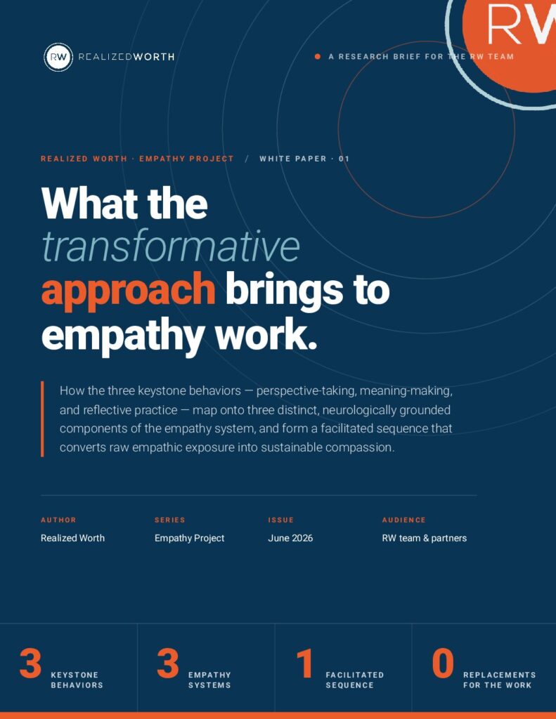 What the Transformative Approach Brings to Empathy Work - cover